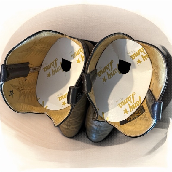 George Straight signed Authentic Elephant Boots by Tony Lama - Picture 10 of 16